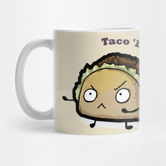 Angry Taco by paintedmonk